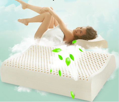 Contour talalay latex pillow