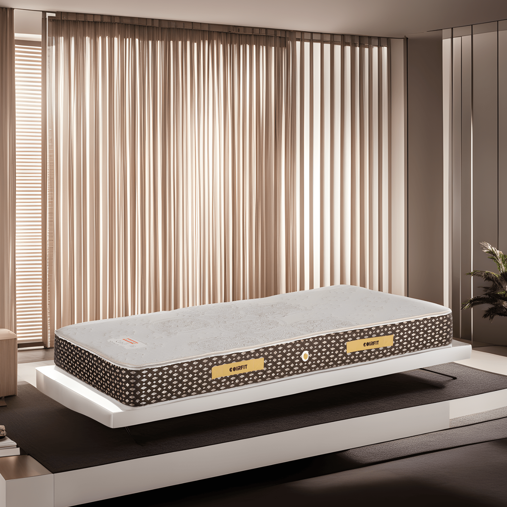 organica natural latex mattress india