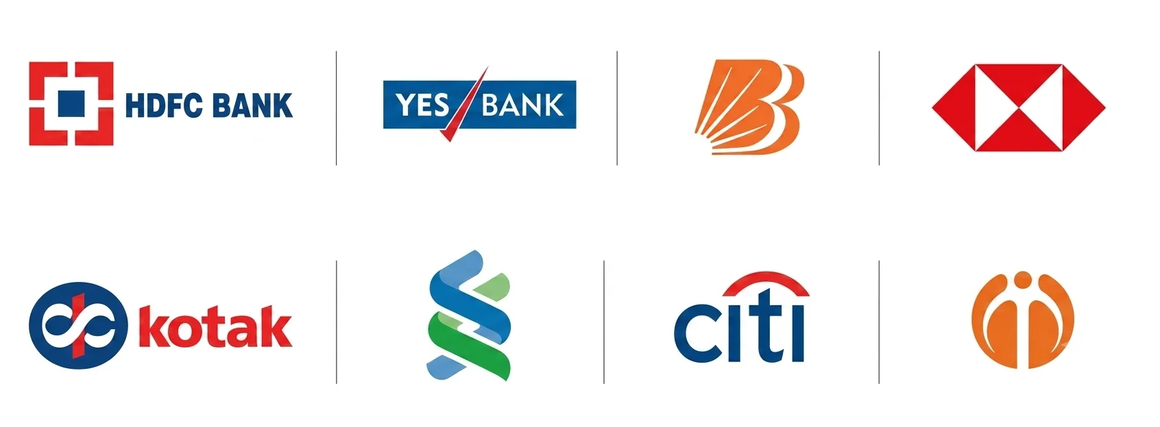 bank logos